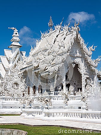 White Temple, Chiang Rai Editorial Stock Photo