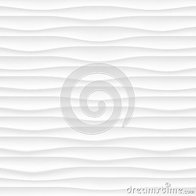 White texture. abstract pattern seamless. wave wavy nature geometric modern. Vector Illustration