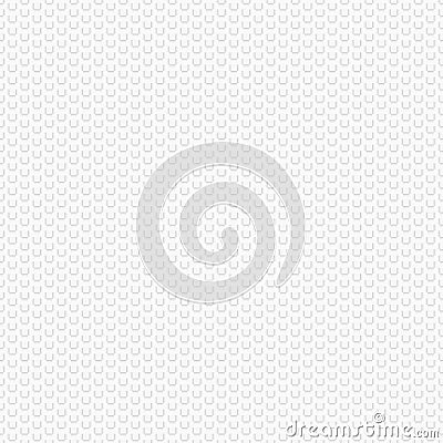 White texture - seamless geometric square 3d technology pattern. Repeatable light background, stylish endless design Vector Illustration