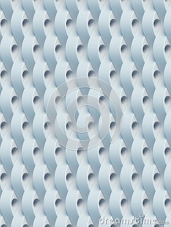 White texture surface pattern. 3d rendering Stock Photo