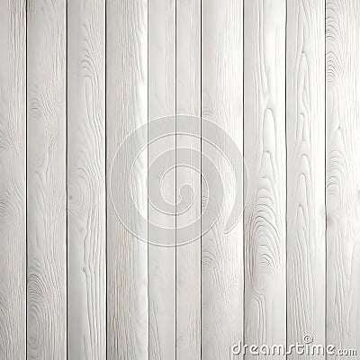 White texture wooden boards background - ai generated image Stock Photo