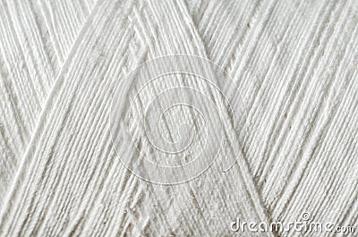 White thread Stock Photo