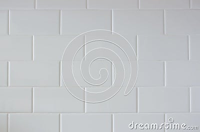 White Tile Pattern Stock Photo
