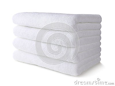 White towel Stock Photo