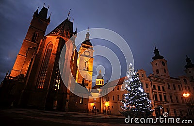 White Tower and Cathedral of st. Spirit Editorial Stock Photo