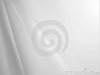 White transparent curtains texture Vector Illustration