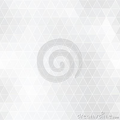 White triangle background, seamless pattern Vector Illustration