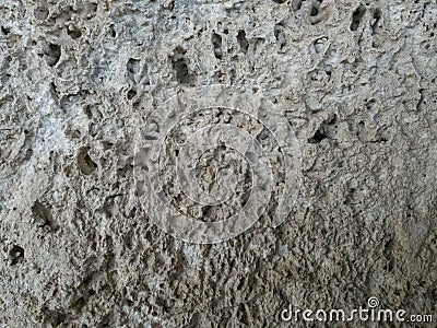 White tuff wall texture of the building Stock Photo