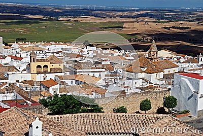 White village, Medina Sidonia, Andalusia. Stock Photo