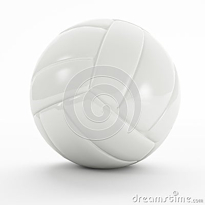 White volley ball Stock Photo