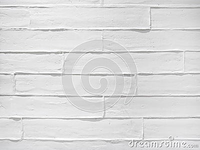 White wall Brick block pattern Architecture details White background Stock Photo