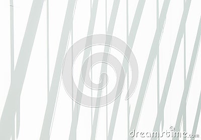 White wall and shades on it. Stock Photo