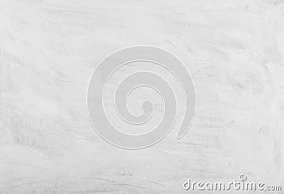 White washed painted textured abstract background with brush strokes in gray and black shades. Stock Photo