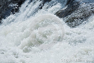 White water rapids background; Stock Photo