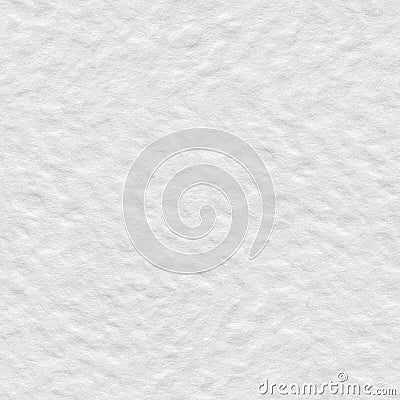 White watercolor paper texture. Seamless square background, tile Stock Photo