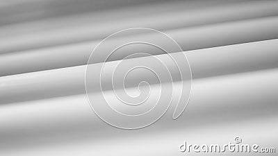 White Wavy Abstract Background. Stock Photo