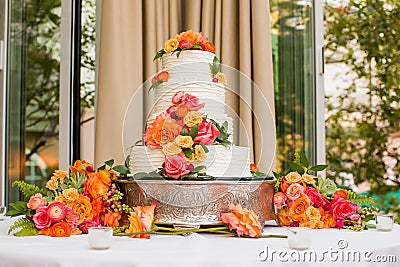 Wedding cake Stock Photo