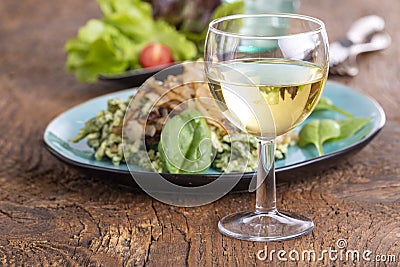 White wine Stock Photo