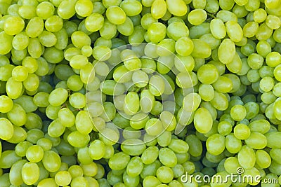 White wine grapes (background) Stock Photo