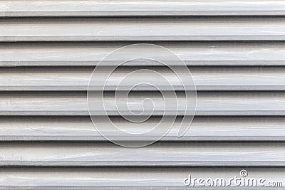 White wood louvers Stock Photo