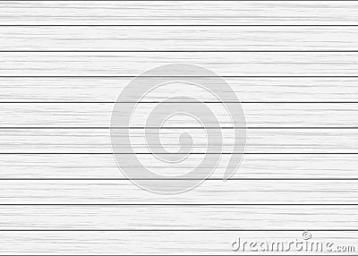 White wood plank texture Vector Illustration