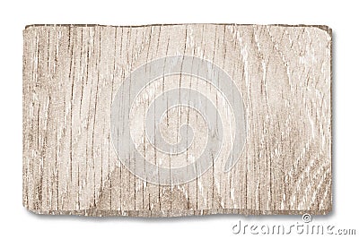 White Wood Sign for your great designs Stock Photo