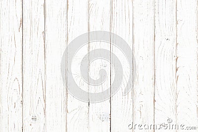 White wood texture background Stock Photo