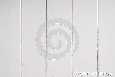 White wood wall paneling background Stock Photo