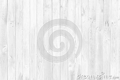 White Wood Wall Texture and Background Stock Photo