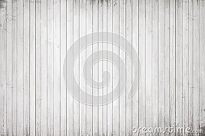 White wooden wall, table, floor surface. Light vector wood texture. Vector Illustration