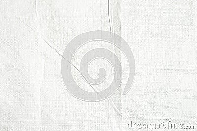 White woven plastic bag texture background. Stock Photo