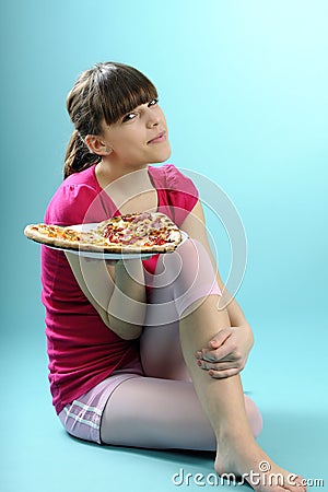 White young instructor evaluating food Stock Photo