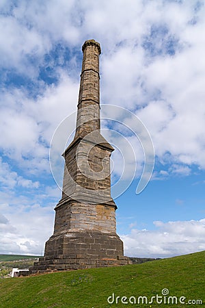 Whitehaven Cumbria Candlestick Chimney tower landmark Stock Photo