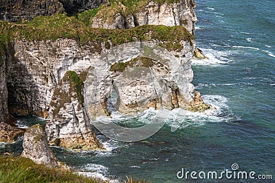 Whiterocks at Magheracross, Portrush, Northern Ireland Stock Photo