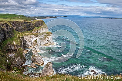 Whiterocks at Magheracross, Portrush, Northern Ireland Stock Photo