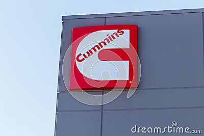 Whitestown - Circa March 2018: Cummins Inc. Signage and Logo. Cummins is a Manufacturer of Engines and Power Equipment I Editorial Stock Photo