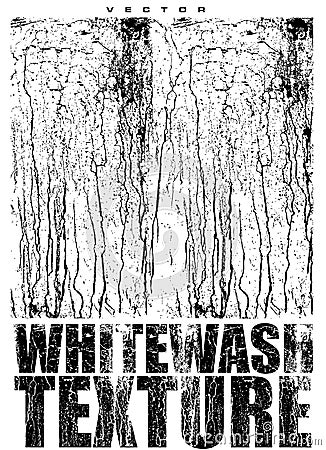 Whitewash texture vector overlay Stock Photo