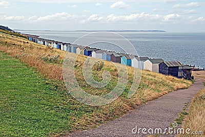 Whitstable sea front Stock Photo