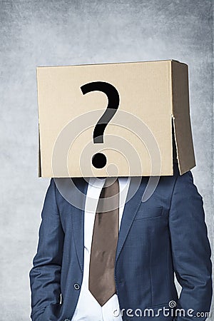 Who is it Stock Photo