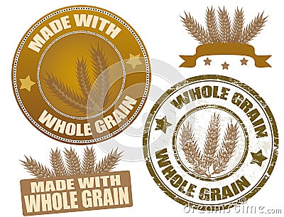 Whole Grain Vector Illustration