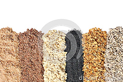 Whole grains Stock Photo