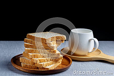 Whole Wheat Bread Stock Photo