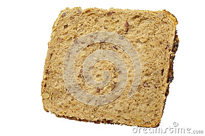 Whole wheat bread roll Stock Photo
