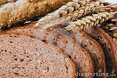 Wholegrain Bread Stock Photo