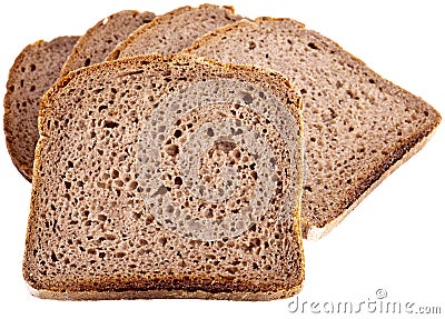 Wholemeal bread Stock Photo