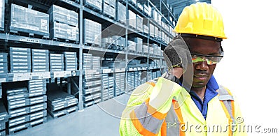 Wholesale, logistic, people and export concept Stock Photo