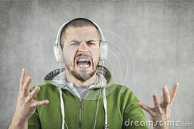 Why again the same song Stock Photo