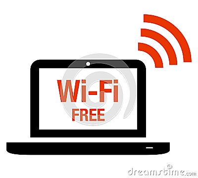 Wi-Fi free icon Vector Illustration