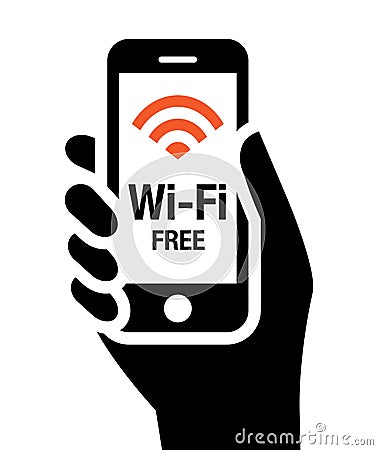 Wi-Fi free icon Vector Illustration