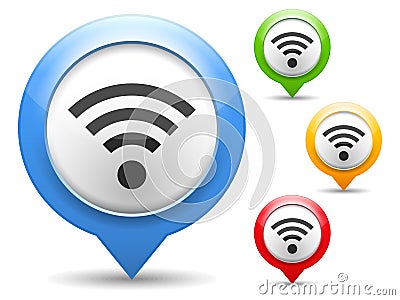 Wi-Fi Icon Vector Illustration